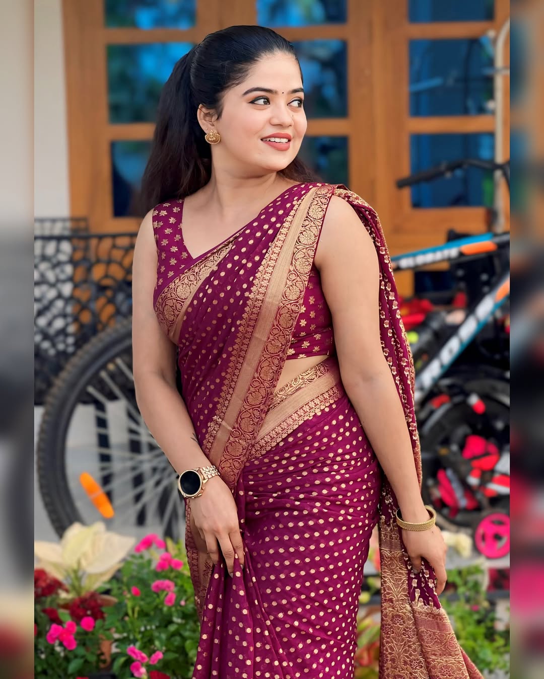 Karthika maroon - image 2